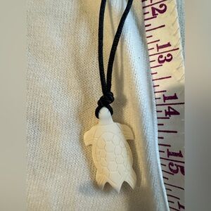 Tropical sea turtle pendant. Handmade in Philippines